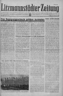 Litzmannstaedter Zeitung 29 grudzień 1944 nr 343