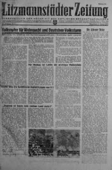 Litzmannstaedter Zeitung 6 styczeń 1945 nr 5