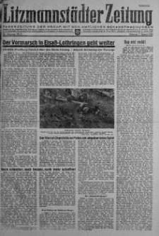 Litzmannstaedter Zeitung 7 styczeń 1945 nr 6