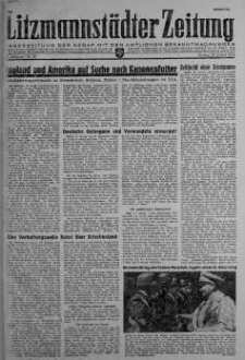 Litzmannstaedter Zeitung 12 styczeń 1945 nr 10