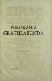 Pomerania gratulabunda.