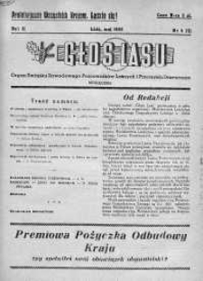 Głos Lasu: Organ Związku Zawodowego Pracowników Leśnych i Przemysłu Drzewnego 1946 maj nr 4