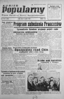Kurier Popularny. Organ Polskiej Partii Socjalistycznej 1948, nr 6