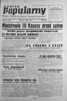 Kurier Popularny. Organ Polskiej Partii Socjalistycznej 1948, nr 7