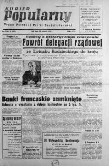 Kurier Popularny. Organ Polskiej Partii Socjalistycznej 1948, nr 30