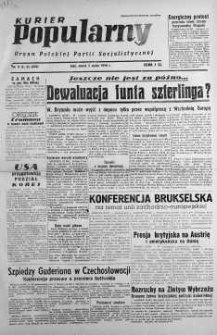 Kurier Popularny. Organ Polskiej Partii Socjalistycznej 1948, nr 61