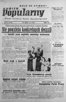 Kurier Popularny. Organ Polskiej Partii Socjalistycznej 1948, nr 66