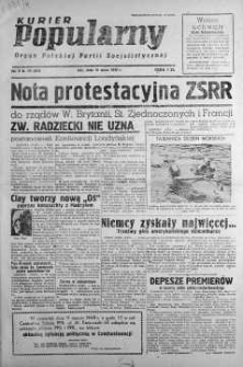 Kurier Popularny. Organ Polskiej Partii Socjalistycznej 1948, nr 69