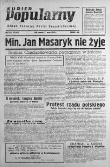 Kurier Popularny. Organ Polskiej Partii Socjalistycznej 1948, nr 70