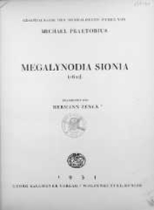 Megalynodia Sionia (1611)