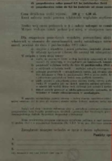 Zarządzenie Prezydium Wojewódzkiej Rady Narodowej w Opolu z dnia 2 września1953 roku o przymusowym jesiennym tępieniu szczurów i myszy na terenie województwa opolskiego