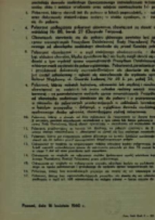 Obwieszczenie o przeprowadzeniu poboru głównego w 1960 r.
