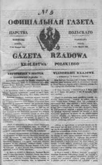 Gazeta Rządowa Królestwa Polskiego 1843 I, No 9