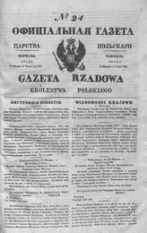 Gazeta Rządowa Królestwa Polskiego 1843 I, No 24
