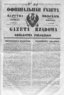 Gazeta Rządowa Królestwa Polskiego 1847 I, No 31