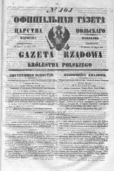 Gazeta Rządowa Królestwa Polskiego 1847 II, No 101