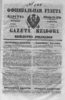 Gazeta Rządowa Królestwa Polskiego 1847 II, No 107
