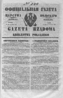 Gazeta Rządowa Królestwa Polskiego 1847 II, No 126