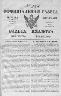 Gazeta Rządowa Królestwa Polskiego 1840 II, No 134