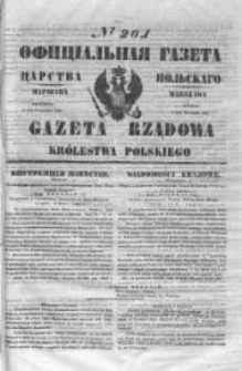 Gazeta Rządowa Królestwa Polskiego 1847 III, No 201