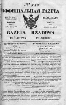 Gazeta Rządowa Królestwa Polskiego 1842 II, No 117