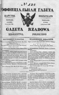 Gazeta Rządowa Królestwa Polskiego 1842 II, No 128