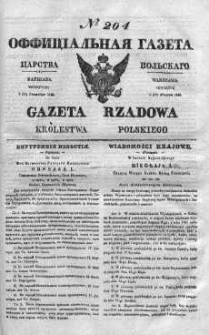 Gazeta Rządowa Królestwa Polskiego 1840 III, No 204