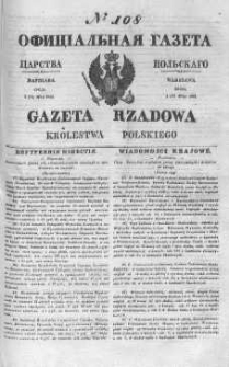Gazeta Rządowa Królestwa Polskiego 1844 II, No 108
