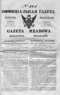 Gazeta Rządowa Królestwa Polskiego 1839 II, No 101