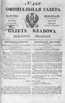 Gazeta Rządowa Królestwa Polskiego 1844 II, No 127