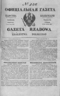 Gazeta Rządowa Królestwa Polskiego 1844 II, No 136