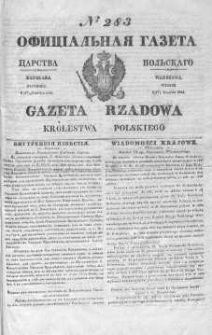 Gazeta Rządowa Królestwa Polskiego 1844 IV, No 283