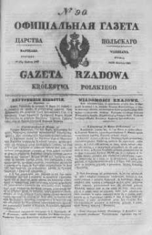 Gazeta Rządowa Królestwa Polskiego 1845 II, No 90