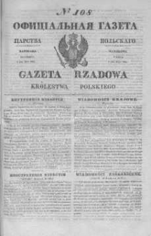 Gazeta Rządowa Królestwa Polskiego 1845 II, No 108
