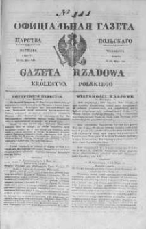 Gazeta Rządowa Królestwa Polskiego 1845 II, No 111