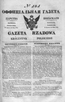 Gazeta Rządowa Królestwa Polskiego 1841 II, No 101
