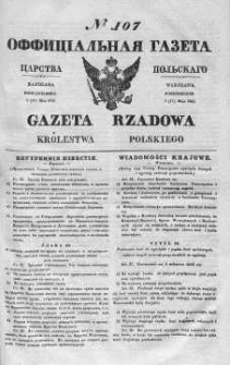 Gazeta Rządowa Królestwa Polskiego 1841 II, No 107