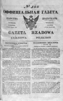 Gazeta Rządowa Królestwa Polskiego 1841 III, No 188