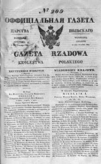 Gazeta Rządowa Królestwa Polskiego 1841 III, No 209