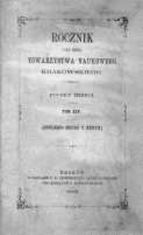 Rocznik Ces. Król. Towarzystwa Naukowego Krakowskiego 1868, T.37