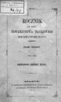 Rocznik Ces. Król. Towarzystwa Naukowego Krakowskiego 1872, T.44