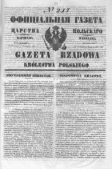 Gazeta Rządowa Królestwa Polskiego 1846 IV, No 217