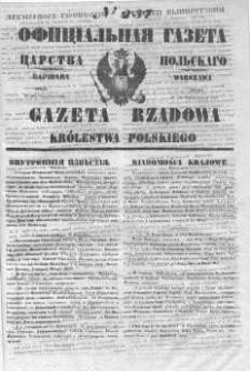 Gazeta Rządowa Królestwa Polskiego 1846 IV, No 237