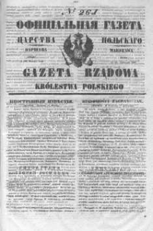Gazeta Rządowa Królestwa Polskiego 1846 IV, No 261