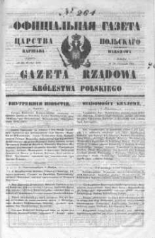 Gazeta Rządowa Królestwa Polskiego 1846 IV, No 264