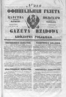 Gazeta Rządowa Królestwa Polskiego 1846 IV, No 280
