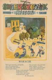 Świerszczyk: Tygodnik dla dzieci 1947, nr 22