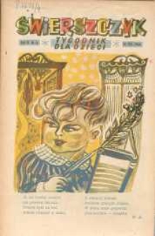 Świerszczyk: Tygodnik dla dzieci 1948, Nr 35
