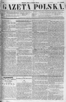 Gazeta Polska 1862 II, No 91