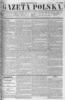 Gazeta Polska 1862 II, No 92